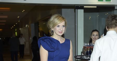 Elegancka Marzena Rogalska - co za kreacja!