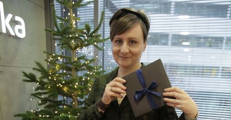 REDAKTORKI NOSZĄ: Magda Kowalska-Kotwica w mikołajkowym klimacie