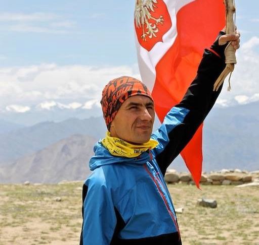Polski Forrest Gump mieszka w Łapach i biegnie w Himalaje