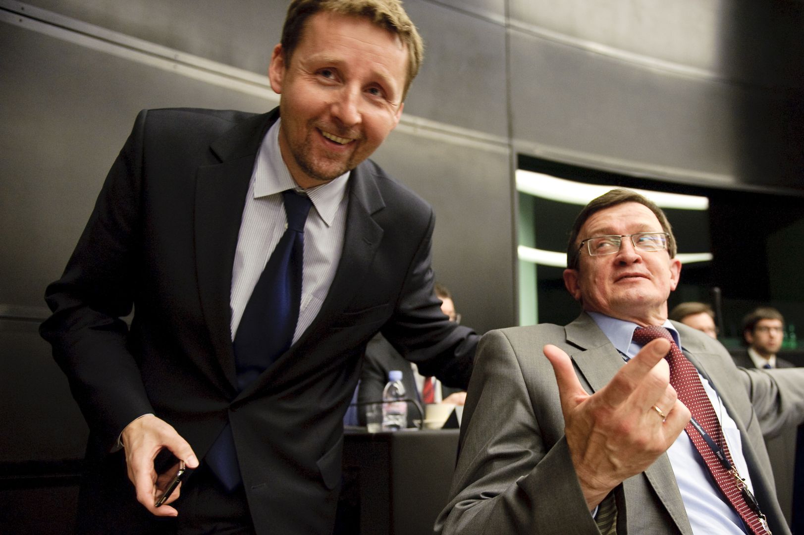 Marek Migalski i Tadeusz Cymański, byli europosłowie PiS