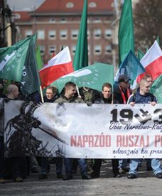 Marsz narodowców w Szczecinie