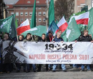 Marsz narodowców w Szczecinie