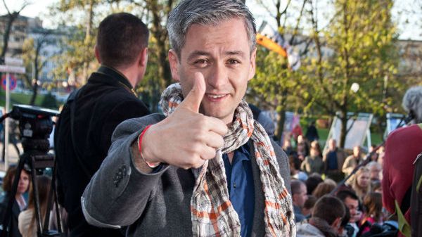 Poseł Ruchu Palikota Robert Biedroń