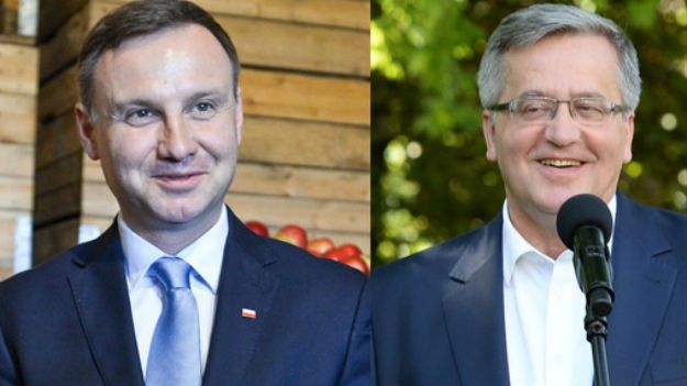 Andrzej Duda i Bronisław Komorowski