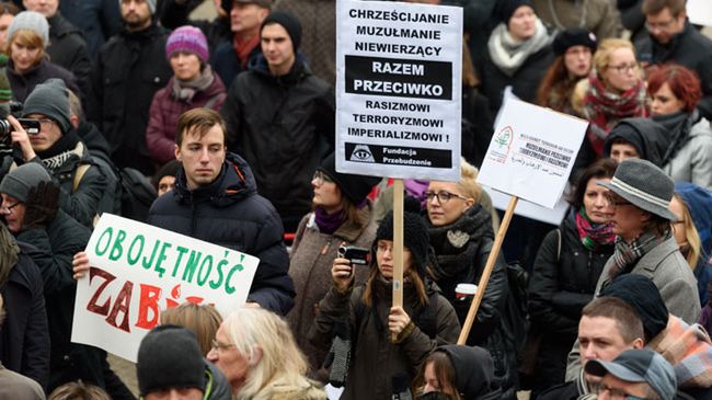 Manifestacja "Muzułmanie przeciwko terroryzmowi i rasizmowi"