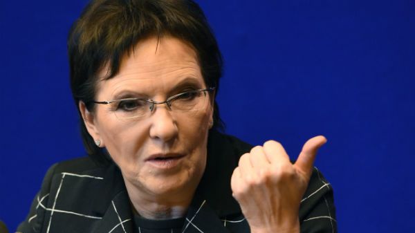 Premier Ewa Kopacz