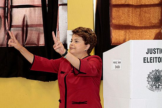 Dilma Rousseff nowym prezydentem Brazylii