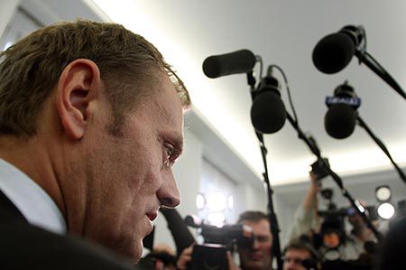 Tusk: Bender marszałkiem-seniorem to nie prowokacja