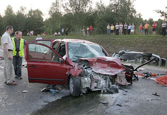 Trzy osoby zginęły w wypadku na drodze krajowej nr 7