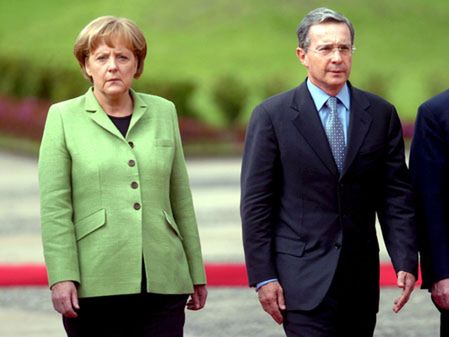 Merkel pomoże Kolumbii w walce z kartelami narkotykowymi?