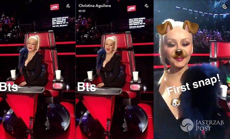 Christina Aguilera na SnapChacie