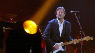 Eric Clapton podczas koncertu