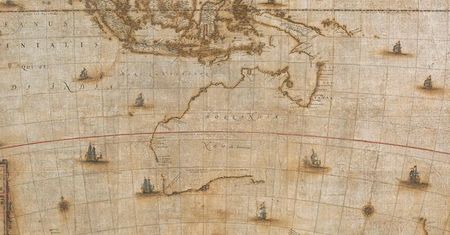 Mapa Australii sprzed ponad 350 lat. Leżała w Szwedzkim magazynie