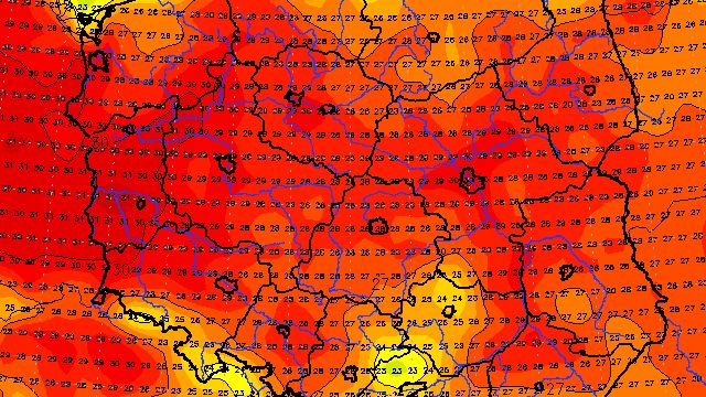 Z każdym dniem będzie coraz cieplej. Na zdjęciu Polska w czwartek