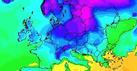 Przed nami bardzo zimny weekend. Siarczyste mrozy w 15 województwach