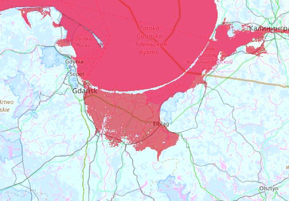 Bałtyk pochłonie Gdańsk i Elbląg. Będzie gorzej, niż myśleliśmy