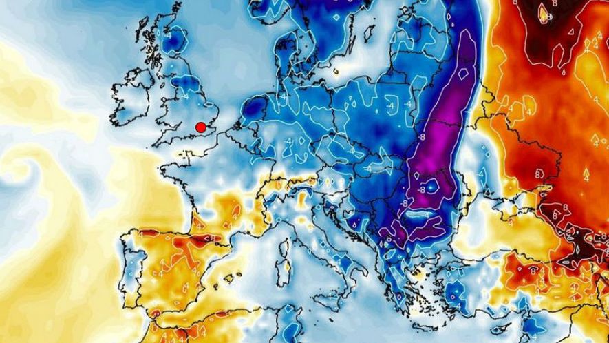 Temperatura wzrośnie dopiero od środy