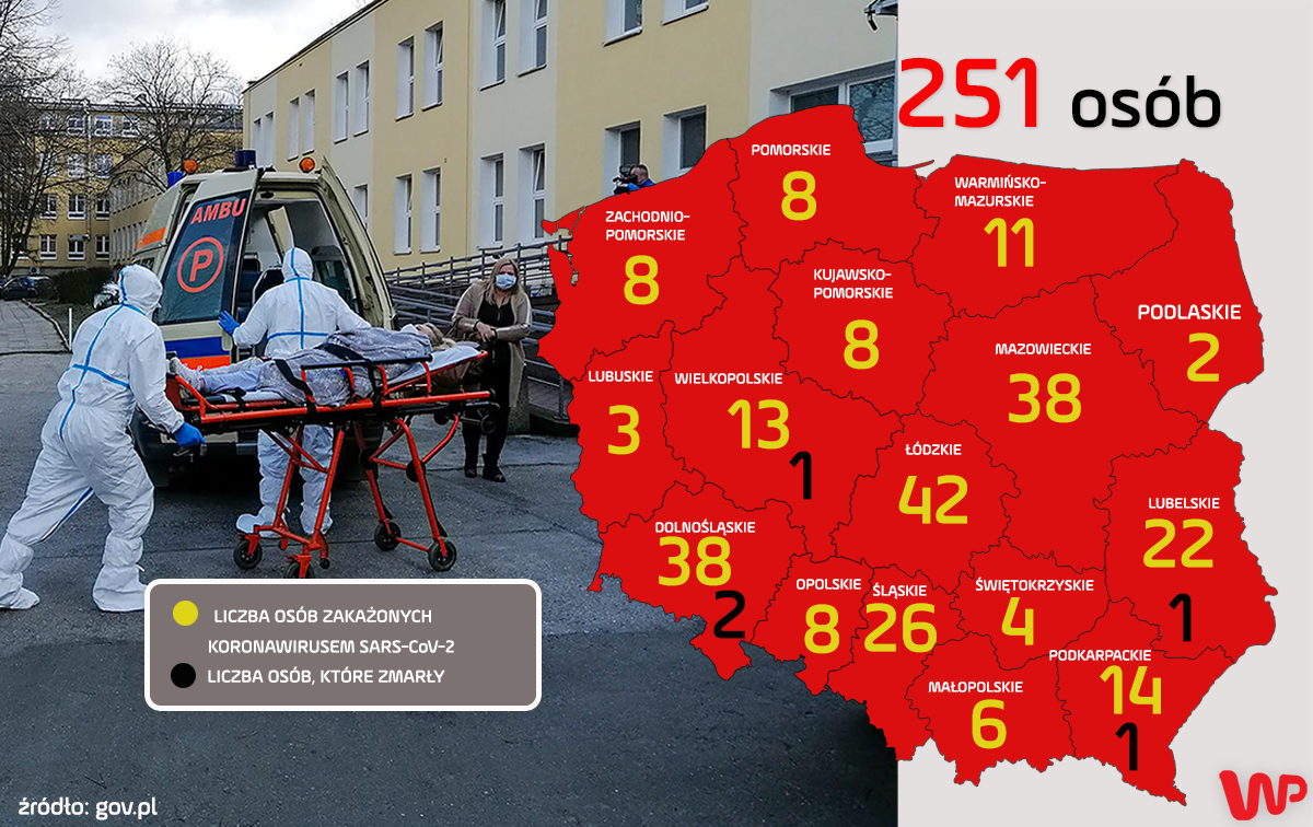 Koronawirus w Polsce. Najnowsze informacje Ministerstwa Zdrowia o nowych przypadkach