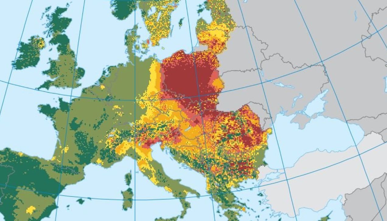 Najnowszy ranking 50 najbardziej zanieczyszczonych miast. Polska dominuje