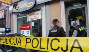 Znany jest rysopis sprawcy napadu na bank w Krakowie