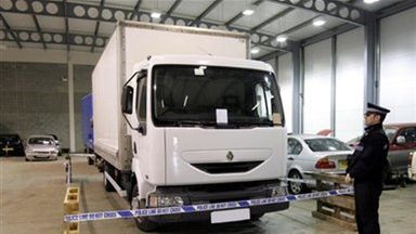 Odnaleziona ciężarówka