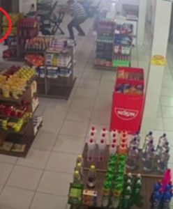 Napadli na stację, na której była policjantka. Zrobiła, co trzeba