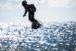 Franky Zapata przeleciał nad kanałem La Manche. "Chciałem mieć po prostu frajdę"