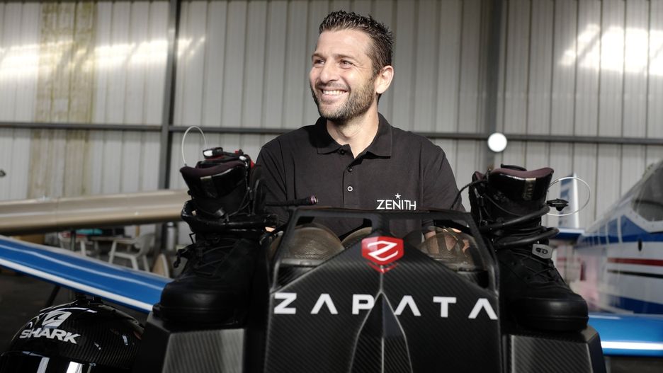 Franky Zapata postanowił 25 lipca przelecieć nad kanałem La Manche