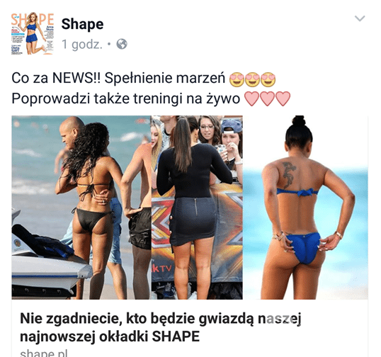 Mel B na okładce Shape