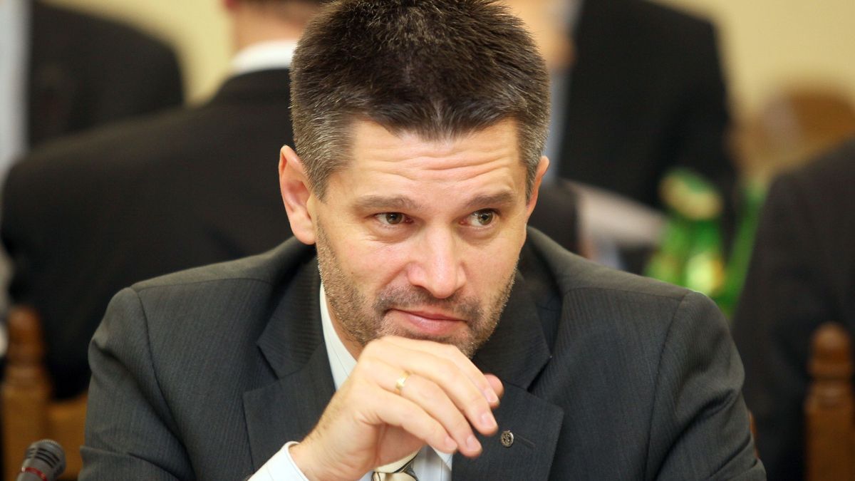 Jacek Kapica, były wiceminister finansów. 