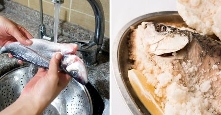 Pamiętaj o 1 czynności, a pieczona ryba wyjdzie lepiej niż w restauracji. Najważniejszy składnik znajdziesz w każdej kuchni