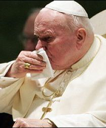 Papież jest chory