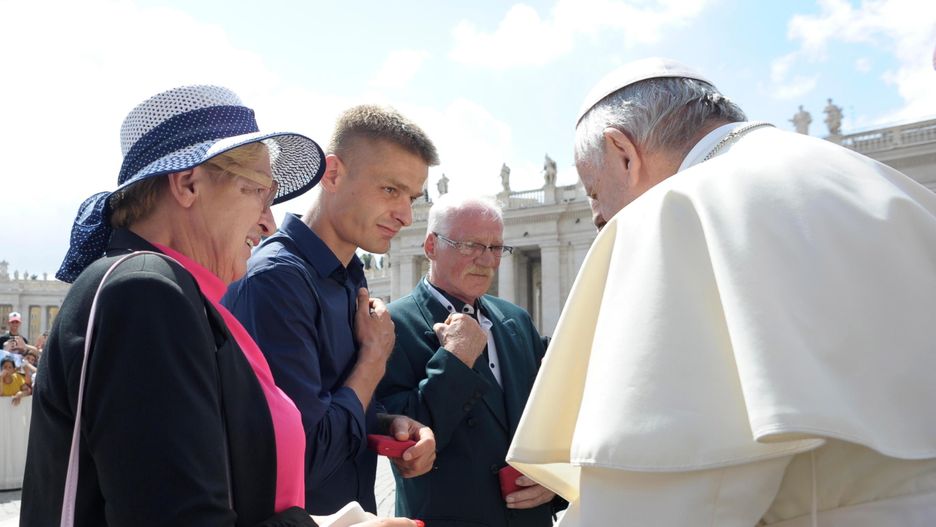 Tomasz Komenda zapewnia, że spotkania z papieżem Franciszkiem nie zapomni do końca życia