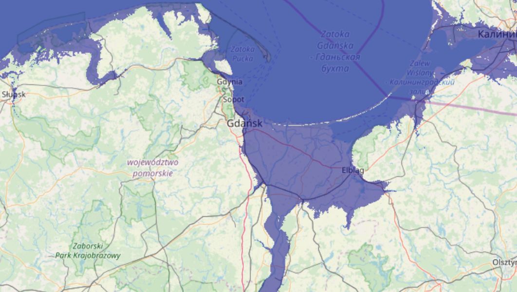 Naukowcy: poziom wody podniesie się o 20 metrów. Setki tysięcy Polaków zagrożonych