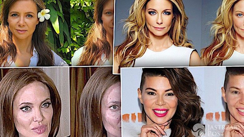 MAKEAPP gwiazdy bez makijażu