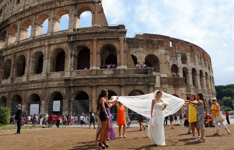 Rzym - ślub w Koloseum?