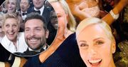 Charlize Theron na Oscarach odtworzyła legendarne selfie gwiazd. Jej post jest dzisiaj hitem internetu