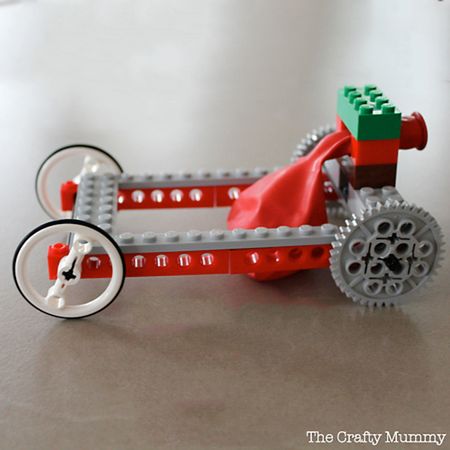 Balloon Powered LEGO Car