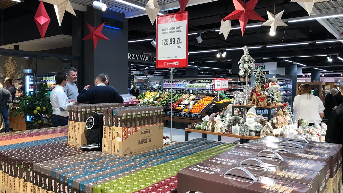 W Warszawie pod koniec listopada otwarto pierwszy Eurospar.