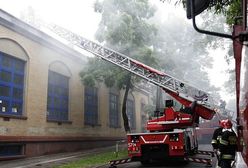 Pożar sali gimnastycznej w Bytomiu
