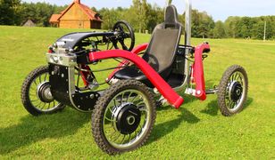 Swincar - elektryczny pojazd z rewolucyjnym zawieszeniem