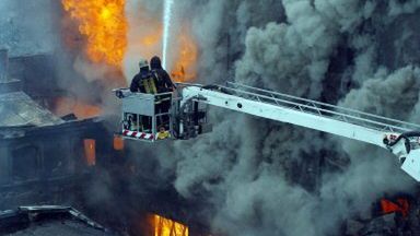 Pożar szwedzkiego hotelu