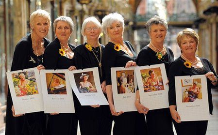 Skłócone „Calendar Girls”