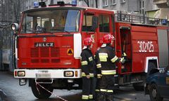 Poznań. Pożar kamienicy. Ogień płonął na Wildze