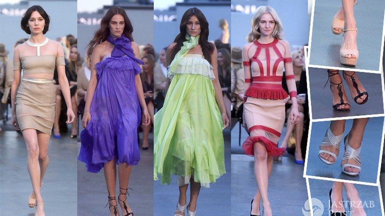 Buty Kazar w pokazie kolekcji "Flammarion" Agnieszki Maciejak (fot. AKPA)