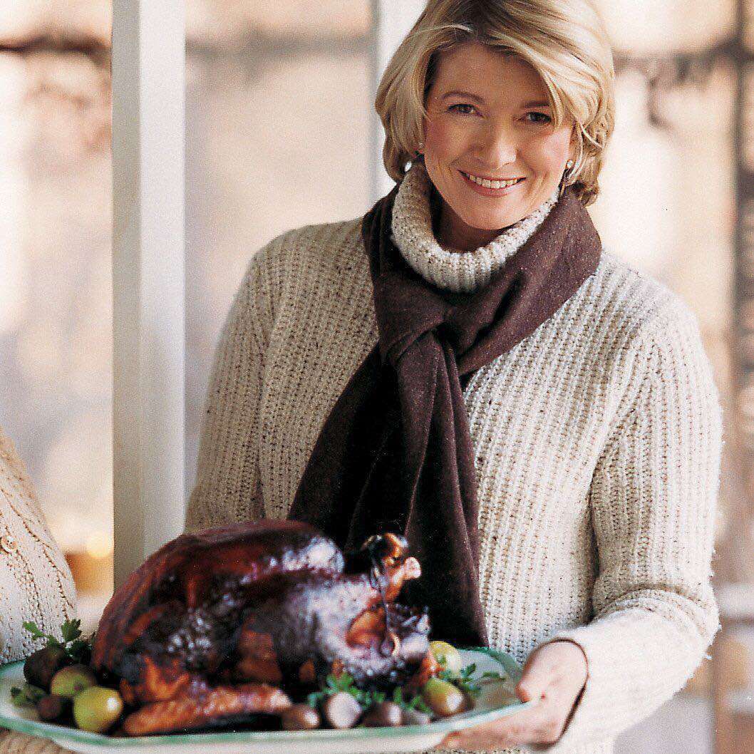 Martha Stewart -Gwiazdy świętują Święto Dziękczynienia