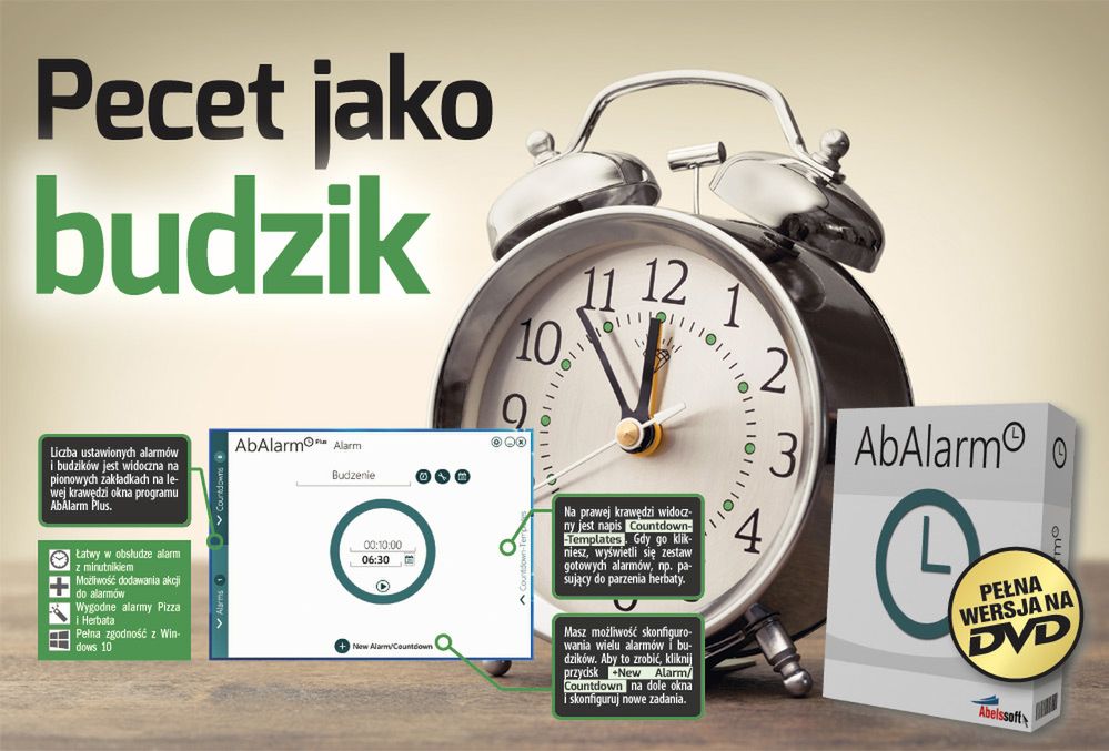 Pecet jako budzik