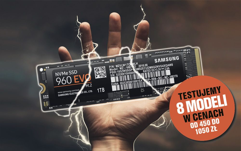 Test dysków SSD NVMe