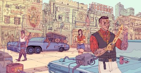 Gustowne artworki z Cyberpunka 2077 - warte swojej ceny?