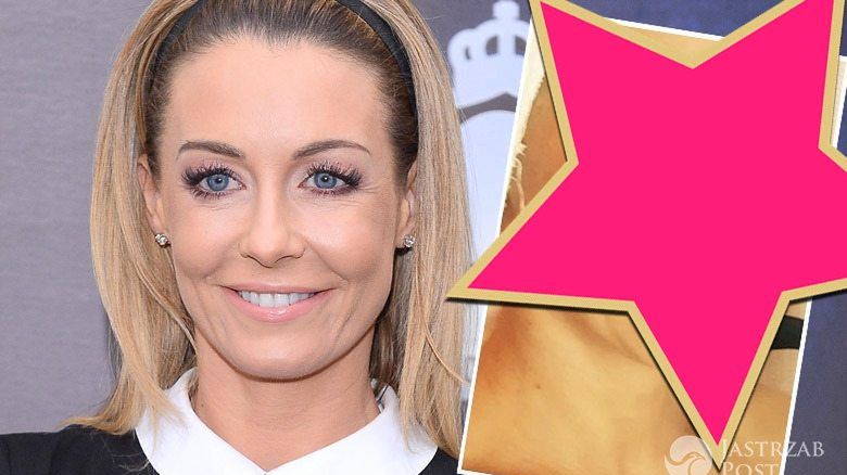 Małgorzata Rozenek przed makijażem i po